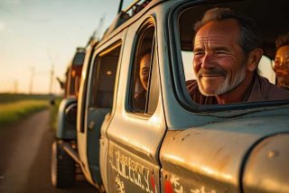 崔兄的货车生活 崔哥的夫人