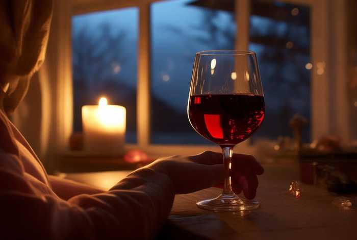 红酒图片生活照一个人 红酒图片生活照一个人可以拍吗