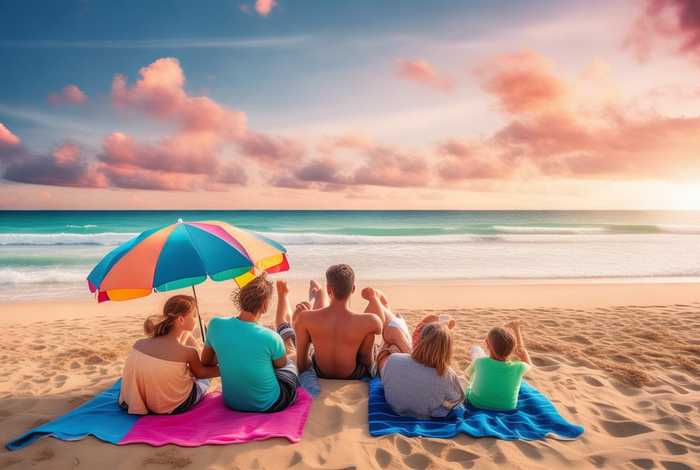 海边惬意的生活（海边惬意的生活说说）