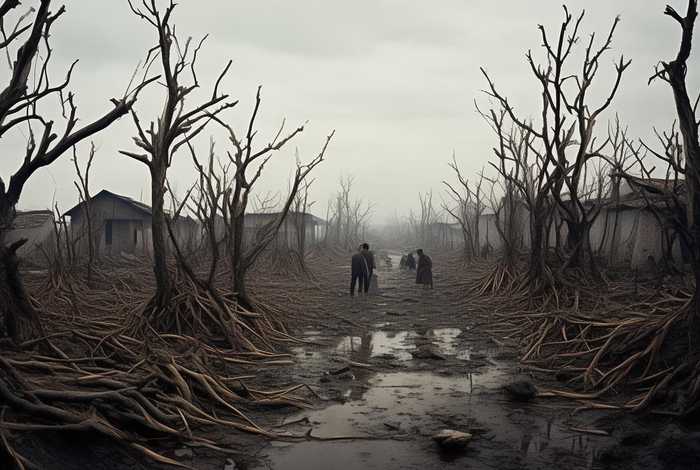 村民的生活山穷水尽怎么改 - 看着村子里山穷水尽的现状