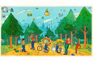 低碳环保主题画手抄报、低碳环保主题画手抄报内容