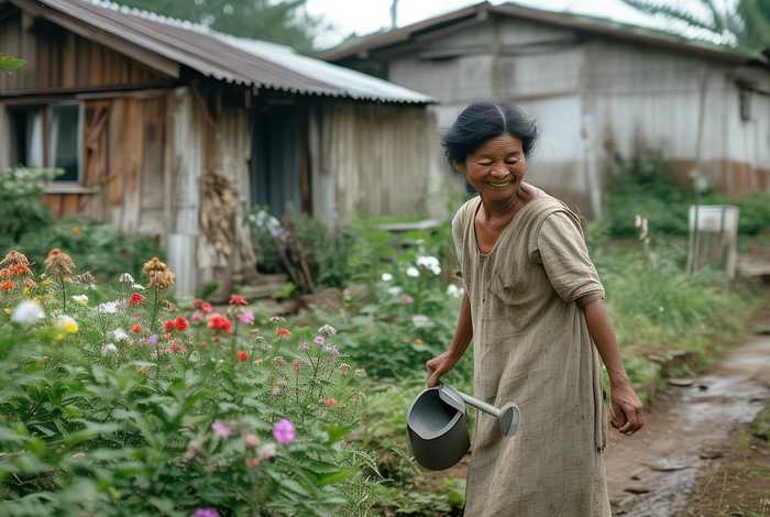 留守妇女的生活日常；留守妇女的生活日常漫画