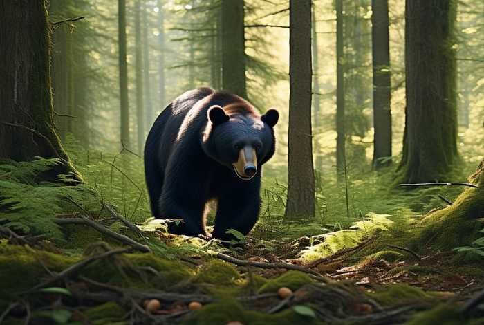 黑熊生活在森林吗(黑熊生活在森林吗视频) 黑熊生活在森林吗(黑熊生活在森林吗视频)