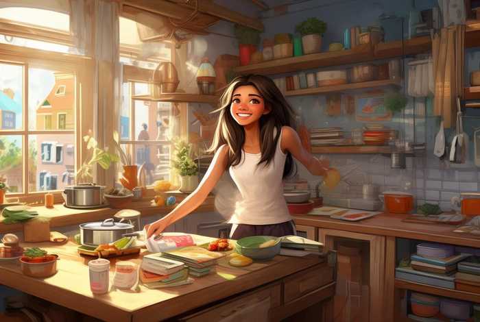 芳芳性格生活（芳芳的日常生活英语作文）