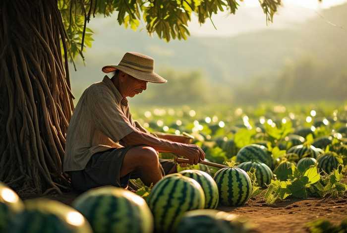 看瓜爷爷生活日常（看瓜爷爷生活日常小说）