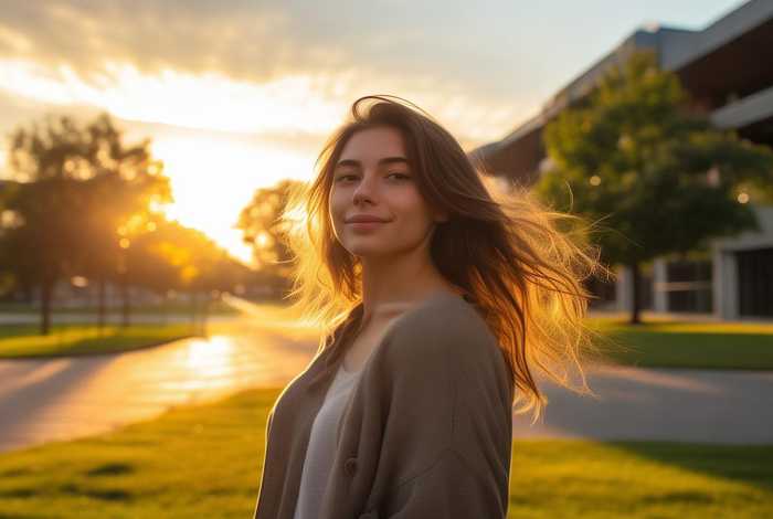 大学生活图片唯美，大学生活图片唯美背影