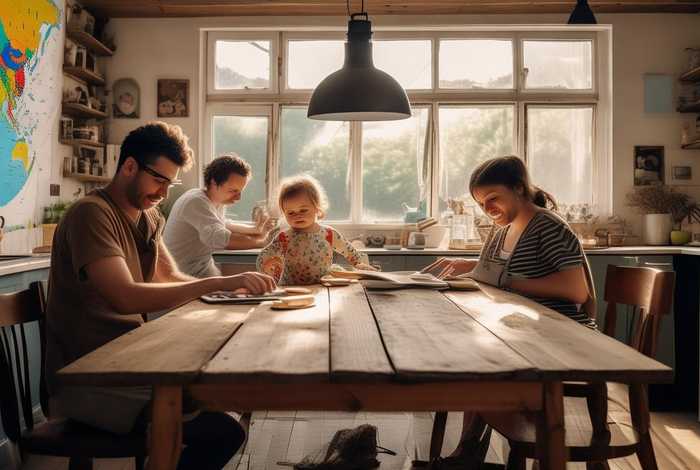 家庭生活的变化图片 家庭生活的变化图片大全