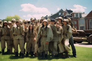 当代大学生演鬼子（当代大学生演鬼子的演员）