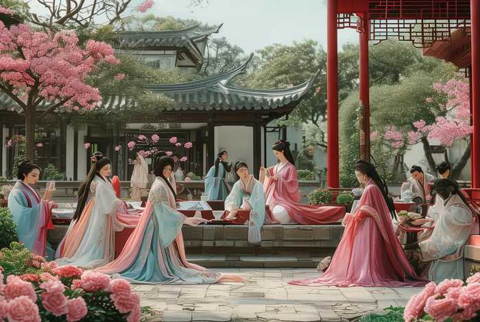 红楼梦生活场景；红楼梦日常生活场景