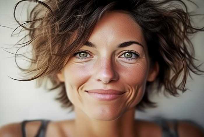 短发生活照图片女头像、短发生活照图片女头像真人