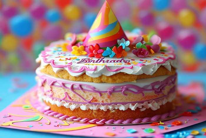 立体生日蛋糕贺卡图纸可打印 - 立体生日蛋糕贺卡教程 图纸