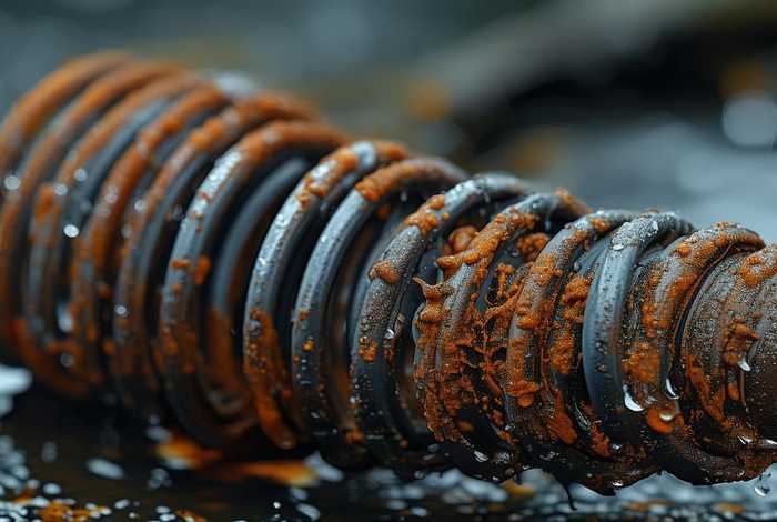 弹簧生锈是什么原因导致；弹簧生锈是什么原因导致的