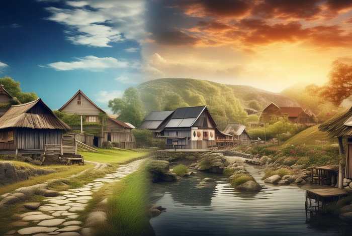 家乡生活变化记录，家乡生活变化记录图片