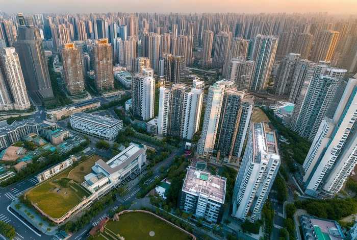 汉阳王家湾中央生活区航拍 - 汉阳王家湾中央生活区航拍图