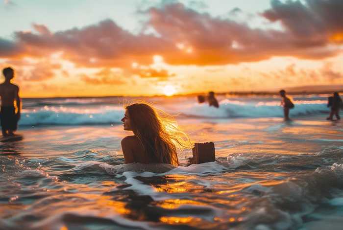 陈梦分享海边生活照（陈梦分享海边生活照片视频）