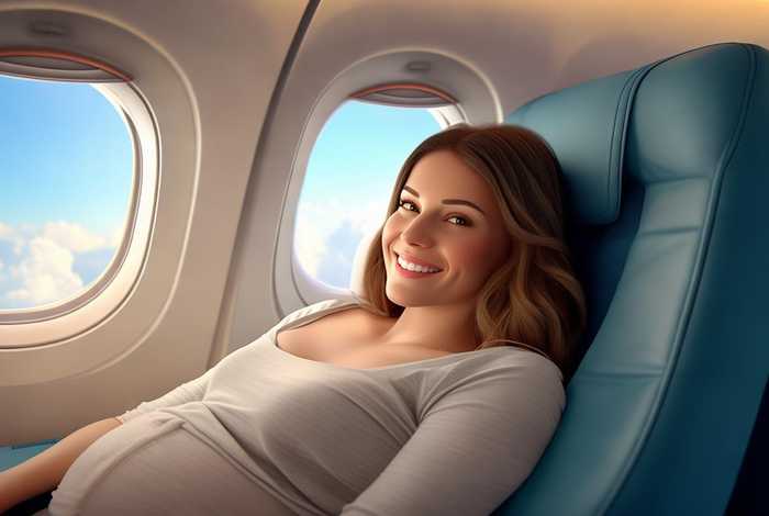 怀孕能不能坐飞机、怀孕能不能坐飞机吗