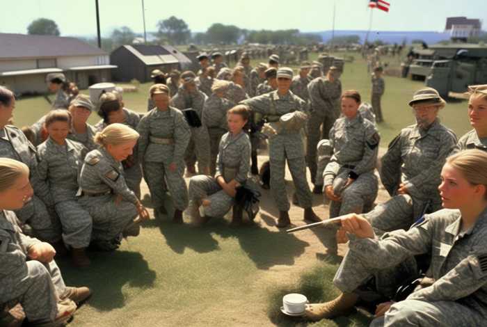 部队女兵生活照 部队女兵生活照片大全