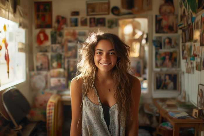 背景生活照女；背景生活照女生图片