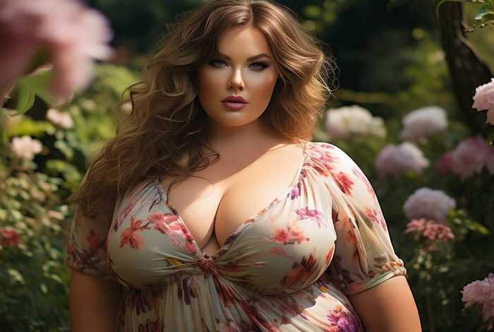 肥女性感图，肥胖女人的图片大全