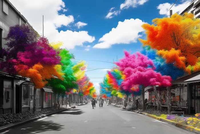 黑白生活变彩色的生活段子，黑白生活变彩色的生活段子视频