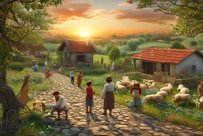 独特的乡村生活；独特的乡村生活方式