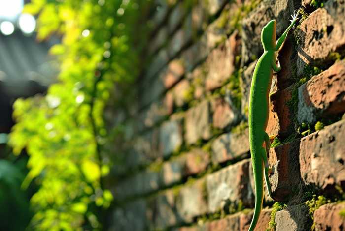 壁虎的生活环境和特点 - 壁虎的生活环境和特点作文