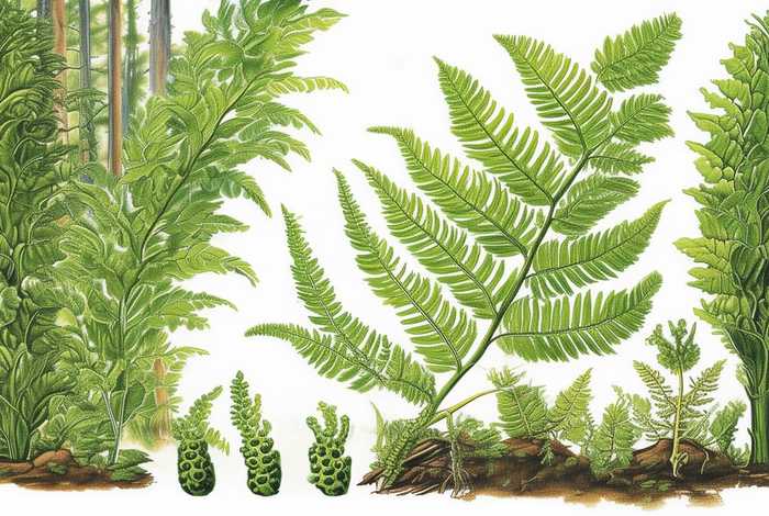 蕨类的生活史示意图 蕨类的生活史示意图手绘 蕨类的生活史示意图 蕨类的生活史示意图手绘