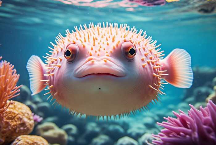 河豚鱼的生活习性；河豚鱼生活的图片