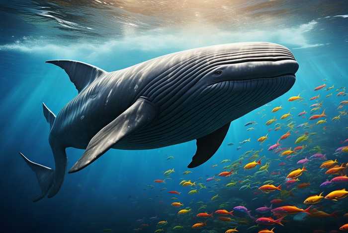鲸鱼和小鱼中鲸鱼生活在哪里 - 鲸鱼和小鱼中鲸鱼生活在哪里鲸鱼的个子很大很大