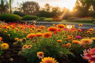 介绍菊花的生长环境；介绍菊花的生长环境环境说明文