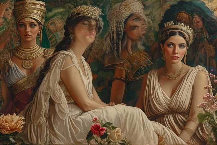 各种古代女人的生活 - 各种古代女人的生活特征