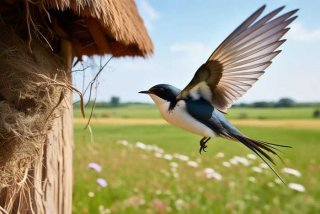 家燕主要生活在哪里、家燕在哪里筑巢