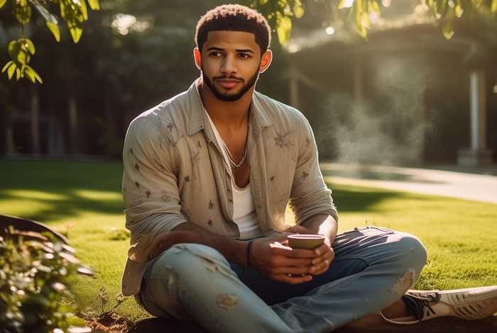 保罗乔治休闲生活照；保罗乔治休闲照片