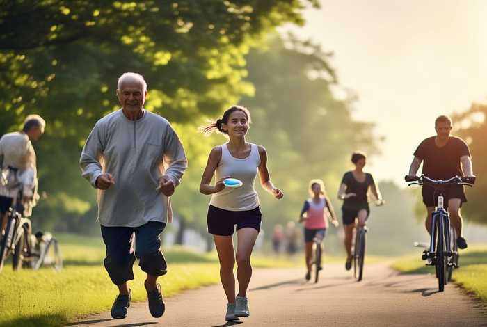 健康生活的长句；健康的生活句子