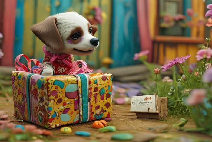 卡皮的生活日记，小皮卡的生活日记奇怪的包裹