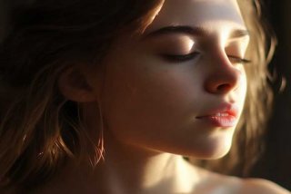 侧脸女生真实生活照片，侧脸女生照片真人