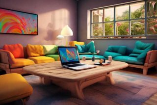 ppt模板生活场景化；生活场景模型