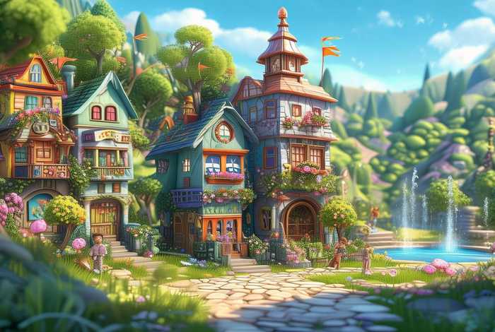 口袋生活小镇；口袋小镇小游戏