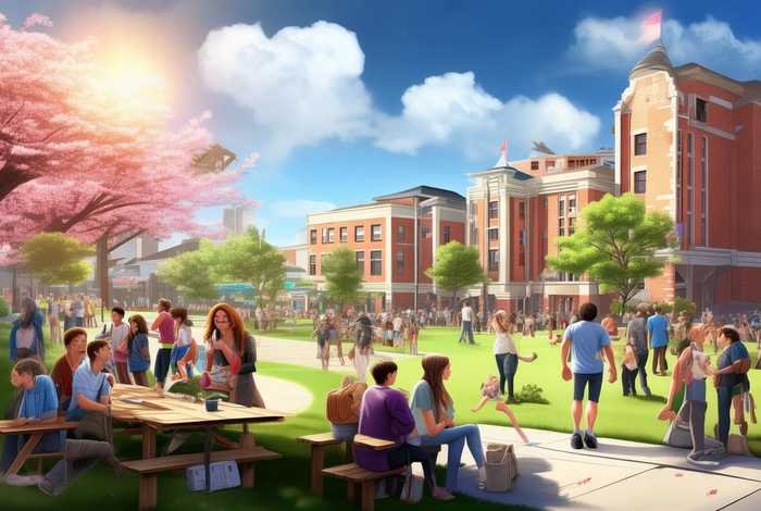 关于校园生活的画画作品 - 关于校园生活的画画作品大全