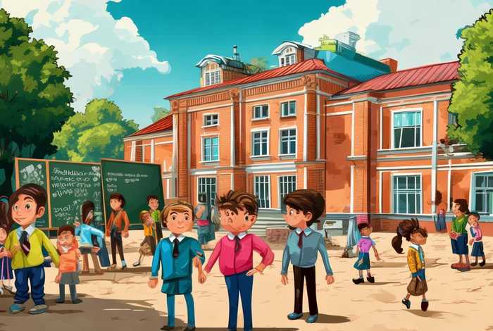 俄语作文（俄语作文我们的学校60个词）