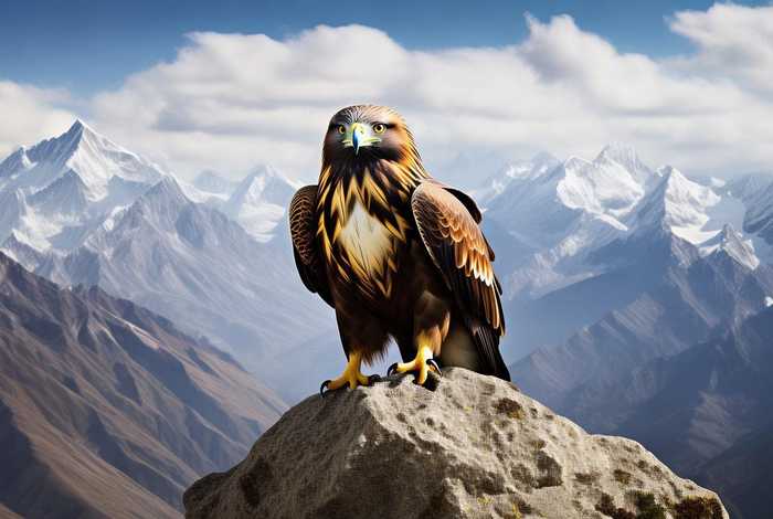 金雕生活在多少米，金雕生活在多少米的地方