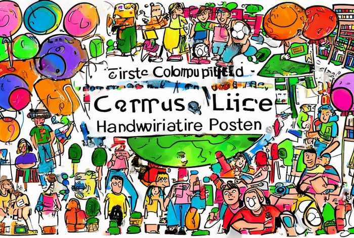 多彩的校园生活手抄报，多彩的校园生活手抄报第一名