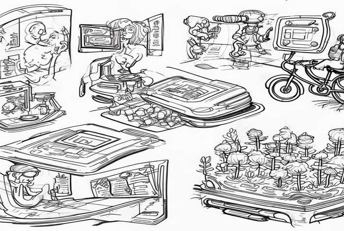 科技改变生活的图片大全，科技改变生活的图片大全简笔画