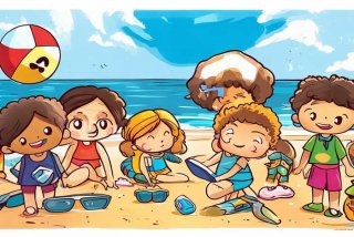 初中生暑假生活手抄报图片 - 初中生我的暑假生活手抄报图片