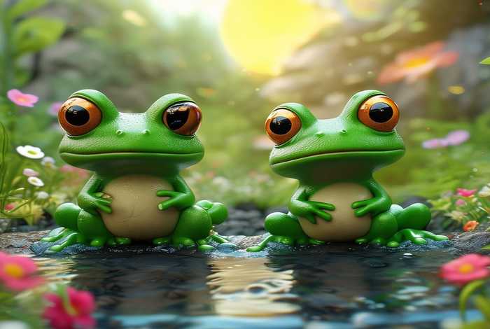 绿豆蛙给生活加点料生宝宝；绿豆蛙的特点