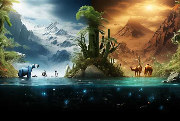 动物生活环境分为哪四类；动物生活环境分为哪四类类型