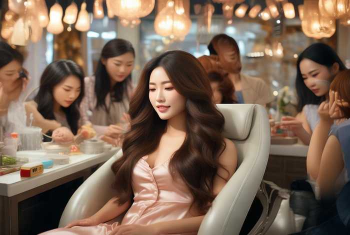 韩国美女生产、韩国美女生产片段