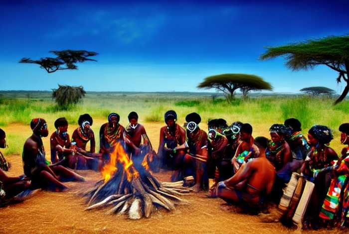 非洲的原始部落（非洲的原始部落唇盘族是怎么生活的）