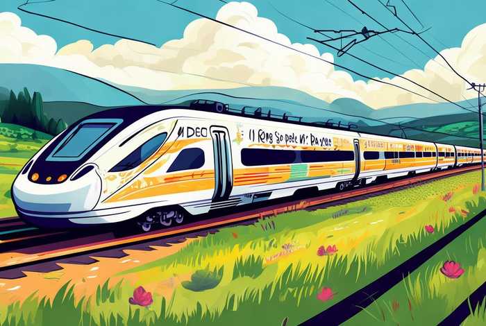 高铁与生活手抄报、关于高铁的手抄报 简单漂亮