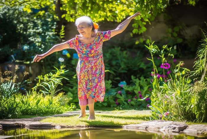 阿婆的辛福生活舞蹈（阿婆的辛福生活舞蹈视频）